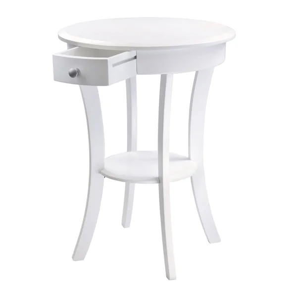 Winsome Sasha Black Round Accent Table