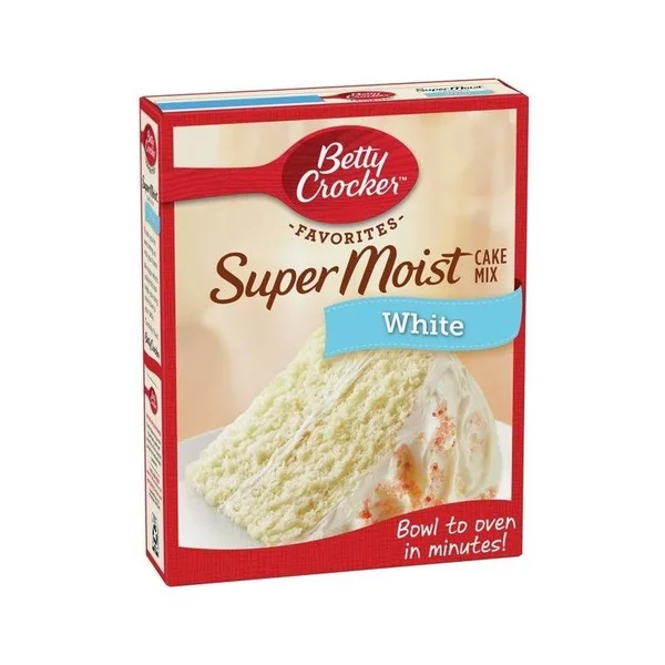 Harina Pastel Betty Crocker Vainilla White 5 Pack