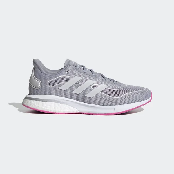 Adidas Supernova Shoes Halo Silver 9 - Womens Running Shoes