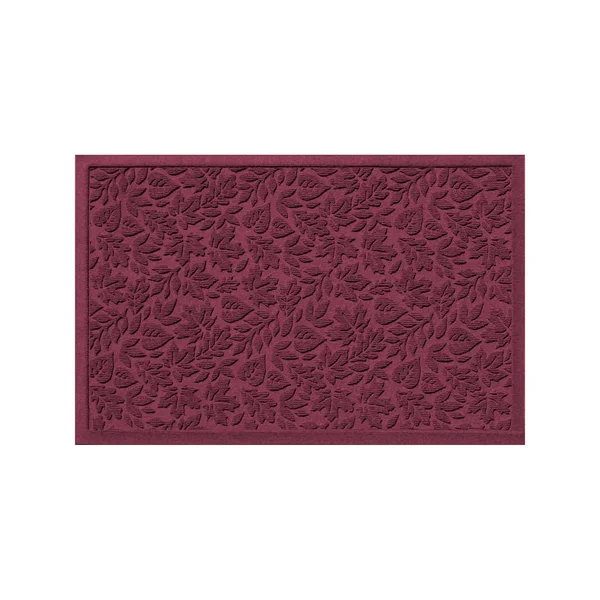 Weather Guard Fall Day Door 32x22 x 56-nch Door Mat in Bordeaux