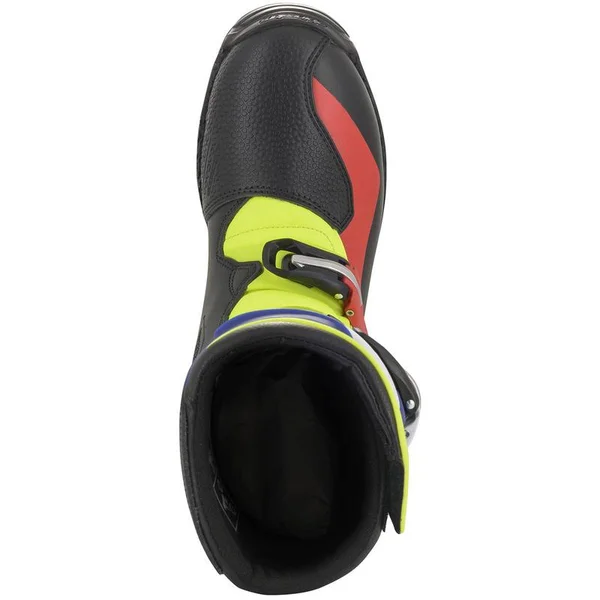 Alpinestars - Boots Tech T Black, Red, Blue, Yellow Fluo - Size 8