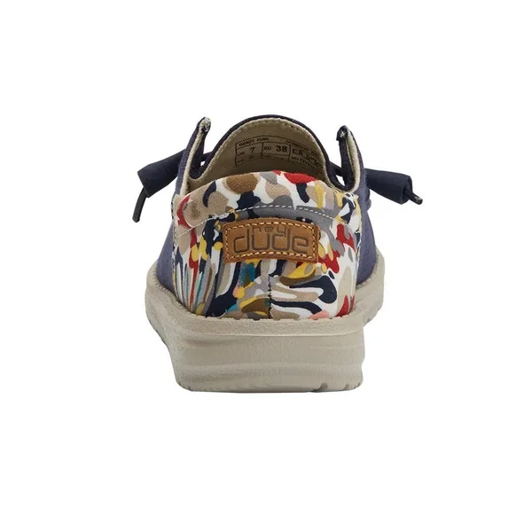 Hey Dude Wendy Funk Women's Shoes Chambray Navy : 9 M