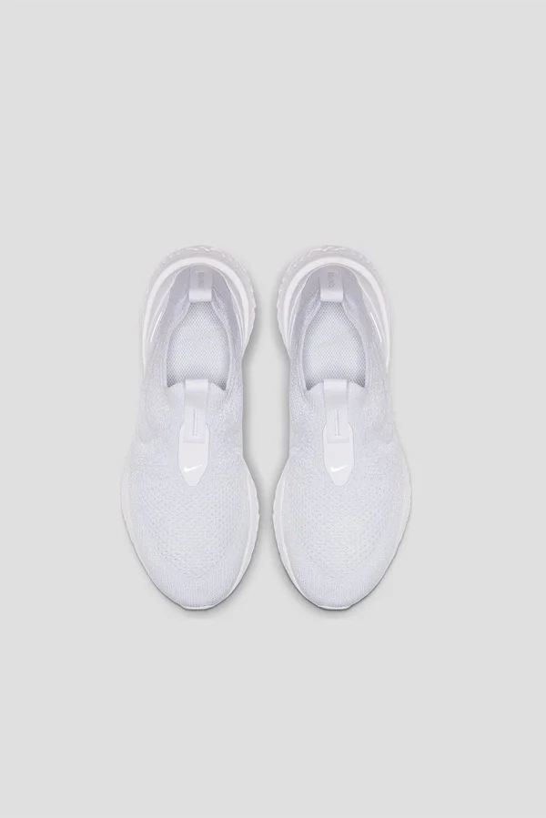 Nike Epic Phantom React Flyknit Women's Running Shoe Size 8.5 (White)