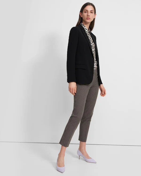 Staple Blazer in Crepe