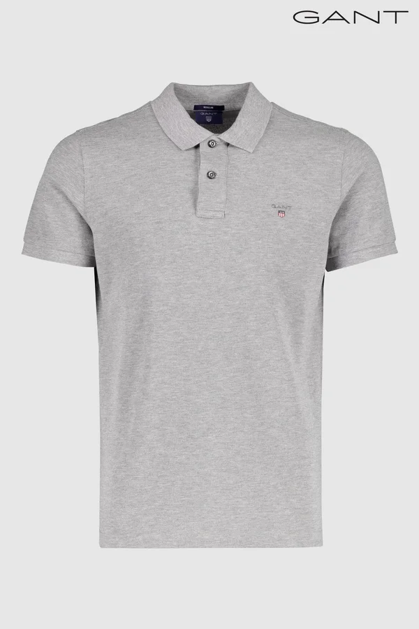 Gant Original Rugger Polo Shirt Colour: Grey - Size: L