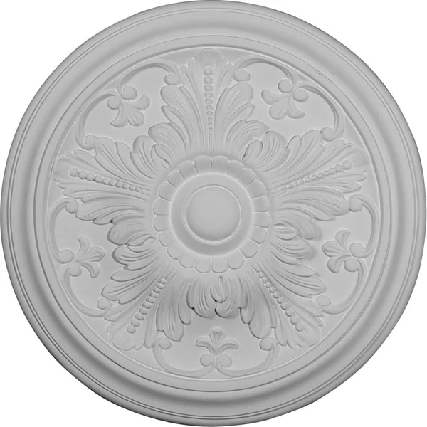 16 7/8x22OD x 5/8x22P Vienna Ceiling Medallion (Fits Canopies Up to 3 1/4x22), Hand-Painted Gold