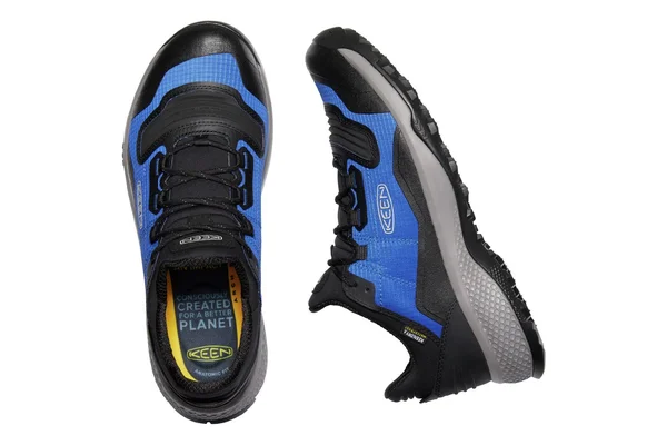 Keen Men's Tempo Flex Waterproof Shoe - 9.5 - Classic Blue - Drizzle