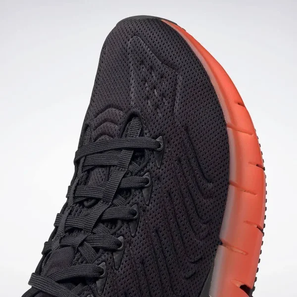 Reebok Zig Kinetica Shoes Mens Sneakers 15 Black, Sunbaked Orange, Vivid Orange