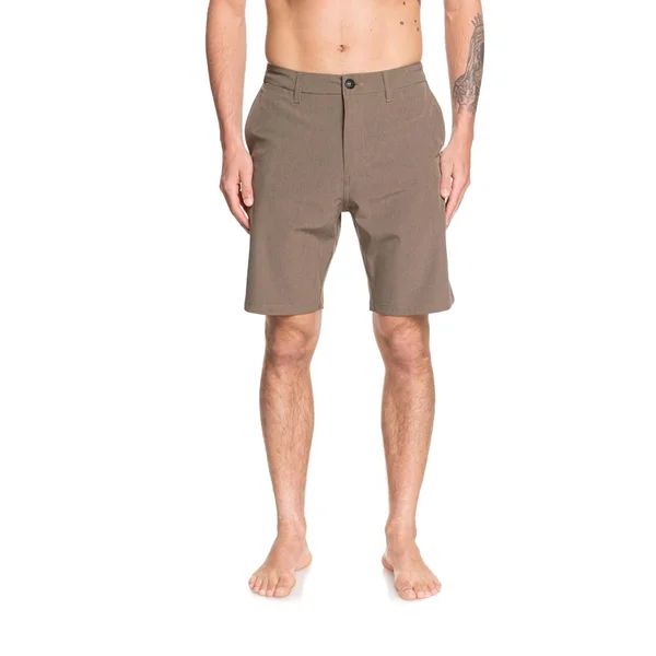 Quiksilver Men's Union Heather 20 in. Amphibian Boardshorts Crocodile 32