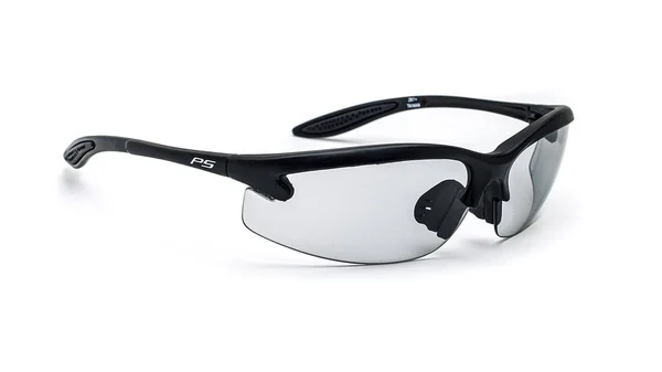 Safety Glasses with Transitions Lenses in Pewter Wraparound Frame