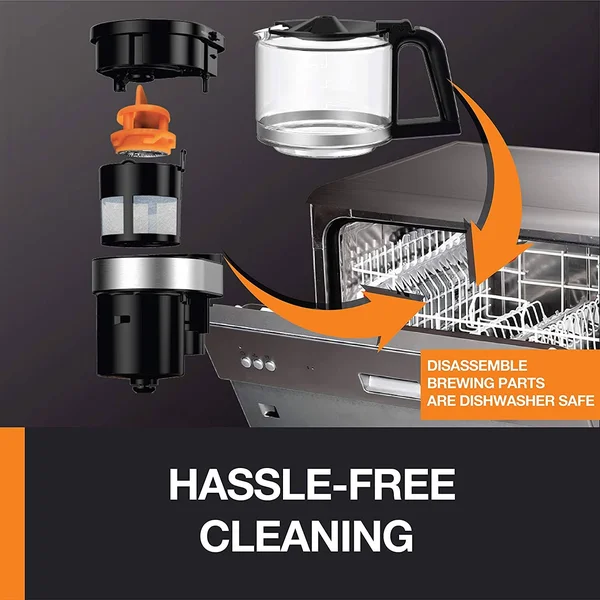Krups Km550d50 Personal Café Grind Drip Coffee Maker - 4 Cups, Silver