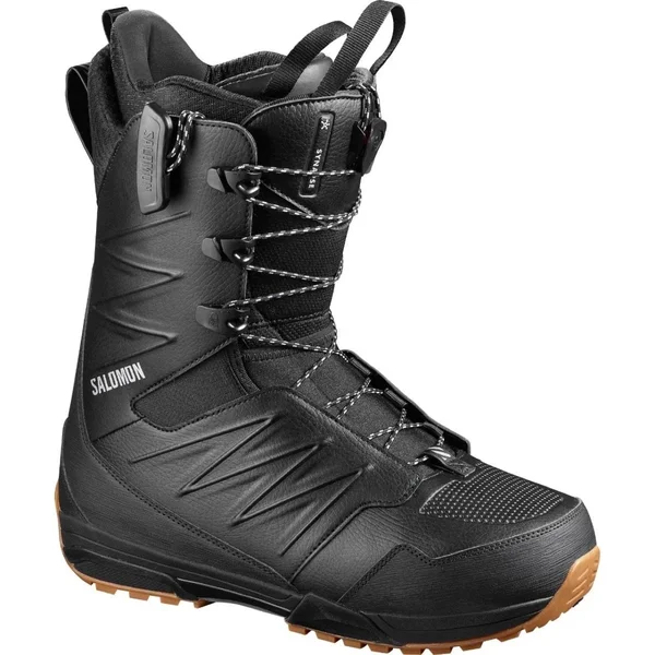 Salomon Synapse Wide Snowboard Boots - Men's Black/Black/Black, 9.0