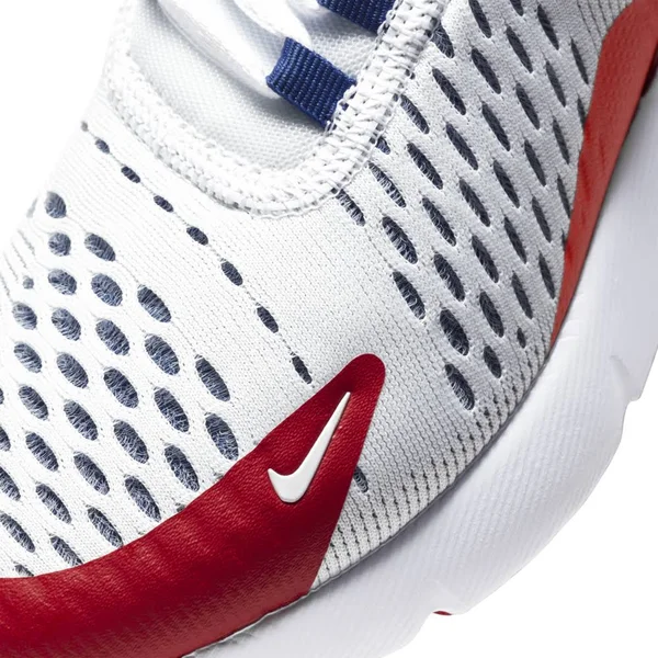 Nike - Grade School Air Max 270 (White - University Red, Obsidian)