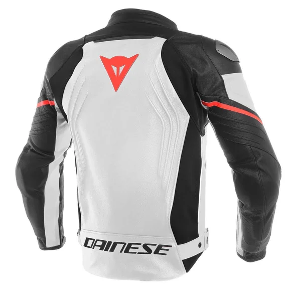 Dainese Racing 3 Perforated Leather Jacket Black/Black/Black 60