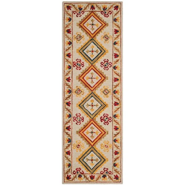 Safavieh Aspen Rug Collection APN706Y - Green, Ivory - 4& x 6&