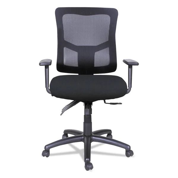 Alera Elusion II Series Mesh Mid-Back Multi-Function with Seat Slide Chair Black