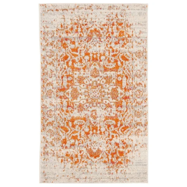 Safavieh Madison Rug Collection MAD603K - Turquoise, Ivory - 2&-3x22 x 20&