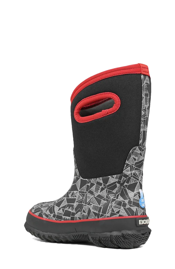 Bogs Classic Maze - Black Multi, M, 3