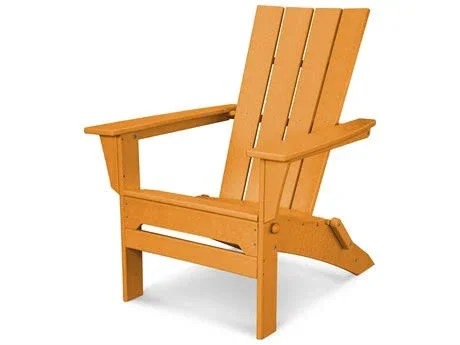 POLYWOOD Quattro Folding Adirondack: Sunset Red - 20.50" x 15.00" x 17.75"