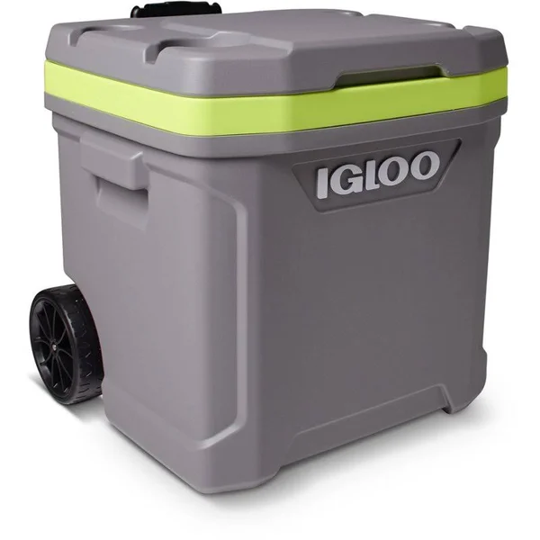 Igloo Latitude 60 qt Roller Cooler Gray - Ice Chests/Wtr Coolrs at Academy Sports