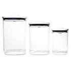 OXO Good Grips 3-Piece Pop Round Canister Set in White - Each Size Is Perfectly Calibrated to Store Household Staples Including Ce