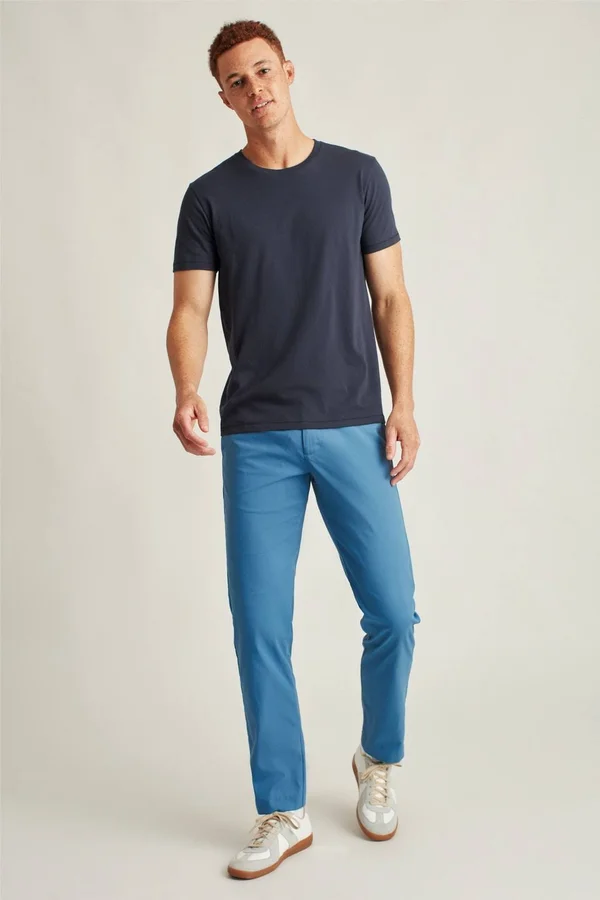 Tech Chinos Slim for Men by Bonobos - Steel Blue - 30