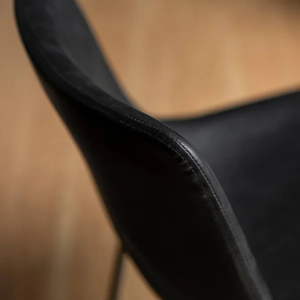 Carbon Loft Prusiner Faux Leather Dining Chair (Set of 2) Black