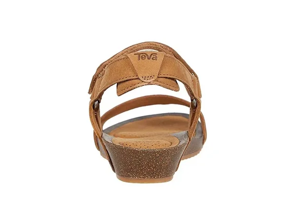 Teva Women's Mahonia Stitch Sandal Chipmunk 7.5