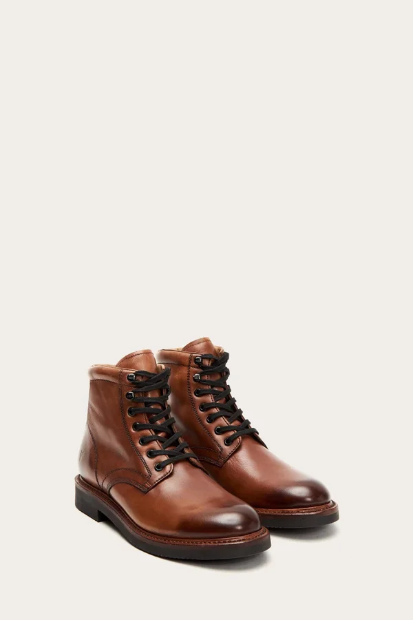 Frye Company Gordon Lace Up 9 Men's Cognac