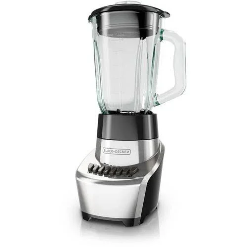 Black+decker BL1111SG FusionBlade 12 Speed Blender - Silver