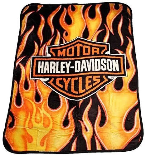 Harley Davidson Blanket 60x22x80x22