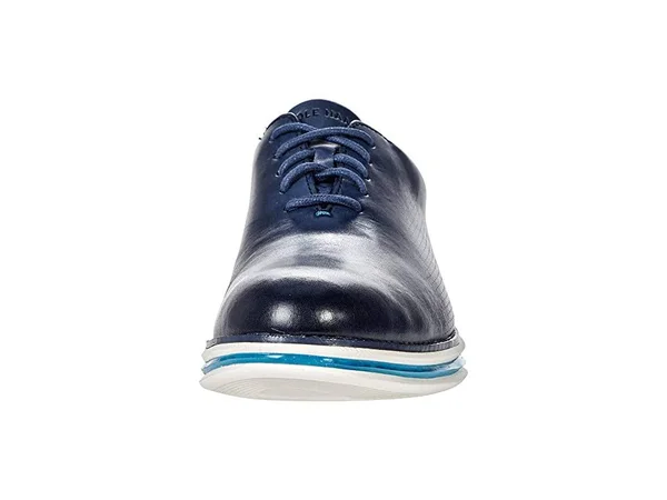 Cole Haan Original Grand Cloudfeel Energy Twin Wholecut Oxford Men's Shoes Dark Denim/Cyan Blue/Nimbus Cloud : 9.5 W - Wide