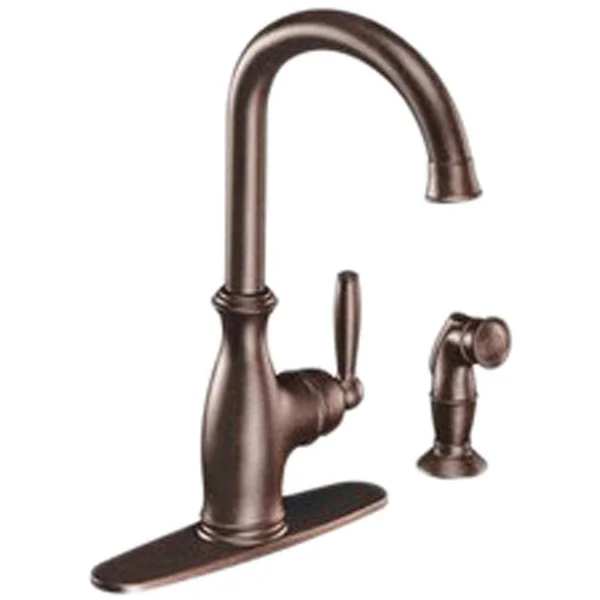 Moen Brantford Single Handle Kitchen Faucet - Oil Rubbed Bronze
