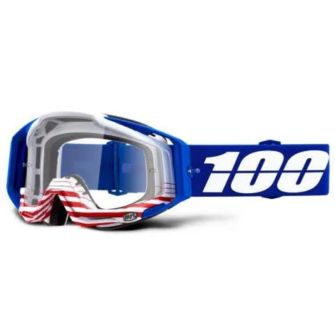 100% Racecraft Goggles - Pinnacle/Clear Lens