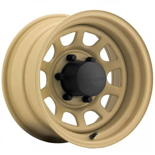 17x8 6x139.70mm|6x5.5 inch U.S. Wheel 804 Series Stealth Daytona Desert Sand Wheels