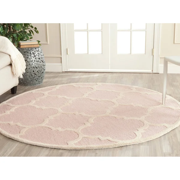 Safavieh Cambridge Silver & Ivory 6& x 6& Square Rug