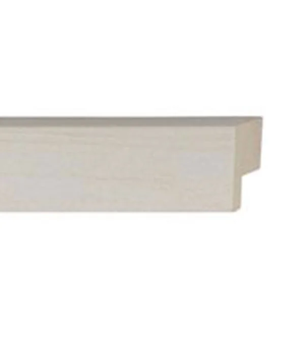 CustomPictureFrames.com 37x24 White Wash Wood Picture Frame - with Acrylic Front and Foam Board Backing