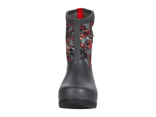 Bogs Kids& Neo Classic Micro Camo Boot - 13 - Dark Grey Multi
