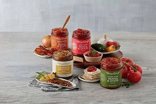 Harry & David Classic Recipe Pepper & Onion Relish - 10 Ounces (12-Pack)