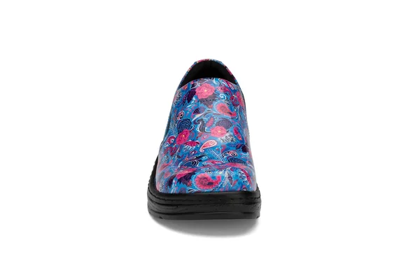 Klogs Women's Naples Clog Blooming Paisley Patent 9