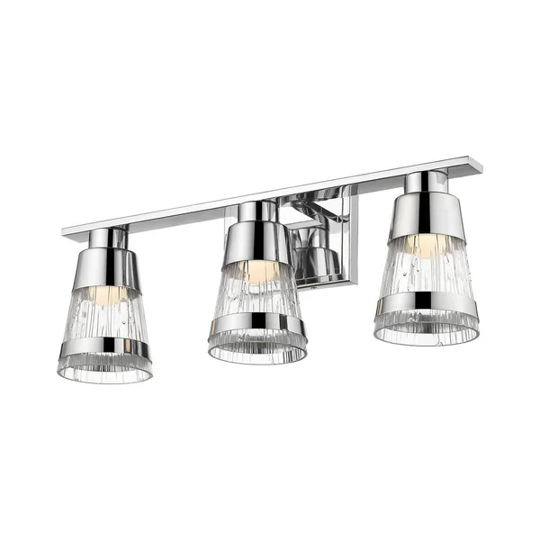 Z-Lite 1923-3V-CH-LED Ethos 3 Light Vanity - Chrome