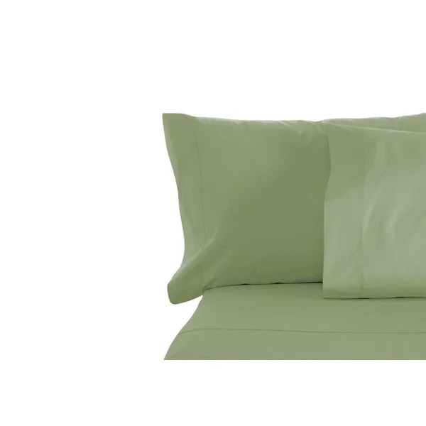 Bluff City Bedding 6 Piece 1800 Series Extra Soft 4 Pillowcases Sheet Deep Pocket Cool - Sage - King/California King