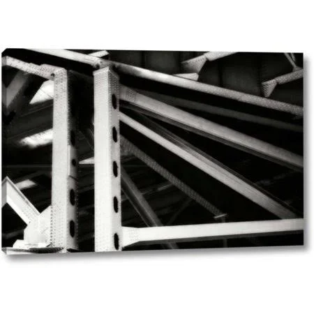 Ebern Designs 'Rivets and Steel VII' by Alan Hausenflock Giclee Art Print on Wrapped Canvas - Size: 11 inch H x 16 inch W x 1.5 i