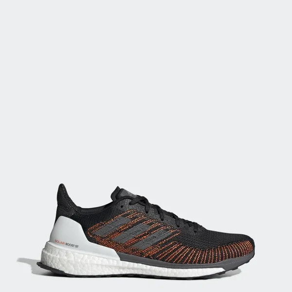 Adidas Men's Solar Boost St 19 Running Shoes - Size: Small, Black