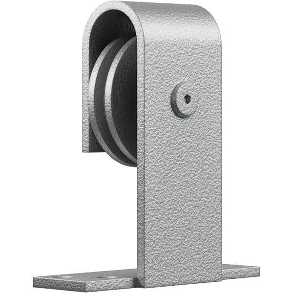 Premium J-Top Mount Roller Hanger w/ Bolts for Barn Door for 1 3/8x22 to 2 1/4x22 Doors, PC Chrome