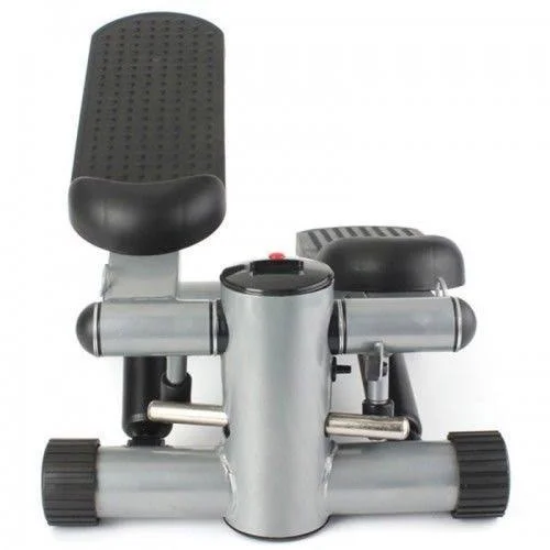 Gold&s Gym Mini Stepper with Monitor, Gray