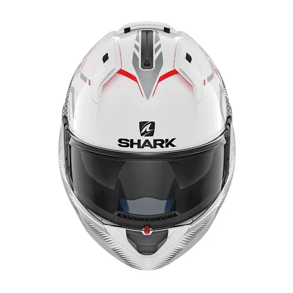 Shark EVO-ONE 2 Keenser Helmet S White-Silver-Red