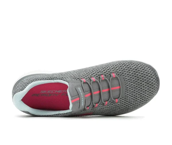Skechers Women's Summits - Striding Athletic Shoes - Gray 6.0