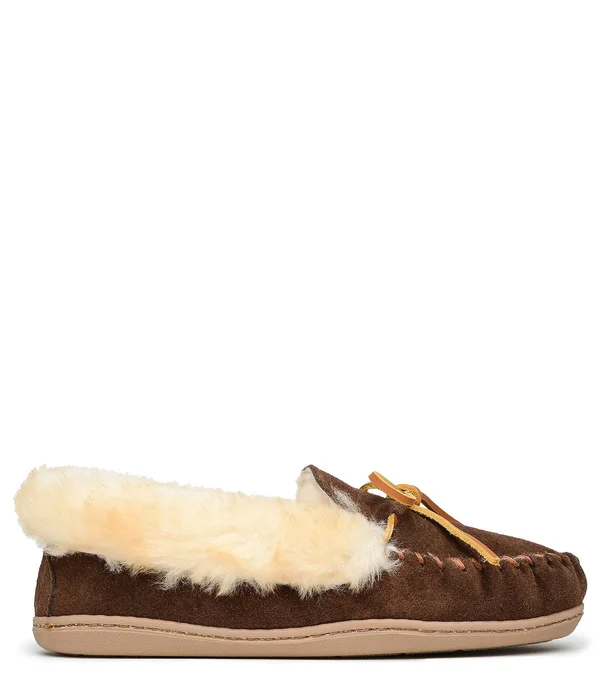 Minnetonka Alpine Sheepskin Moc 11 Women's Pink
