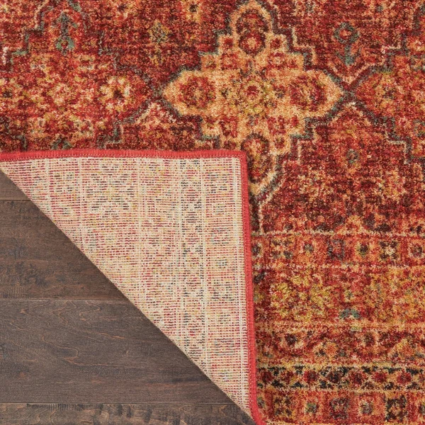 Nourison Vintage Tradition VGT03 Brick Area Rug - 7&10x22 x 9&10x22